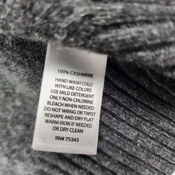 Men's Charcoal Zip-Up Sweater - Picture 5 of 8